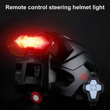 Задний фонарь велосипеда USB Перезаряжаемый Мотоцикл Велосипедный шлем Задний фонарь Сигнал безопасности Сигнальная лампа Водонепроницаемый Светодиодный фонарь заднего фонаря