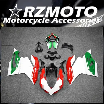 Инжекционный Новый комплект мотоциклетных обтекателей ABS Подходит для Ducati 899 1199 Panigale s 2012 2013 2014 12 13 14 Кузов Красный Зеленый