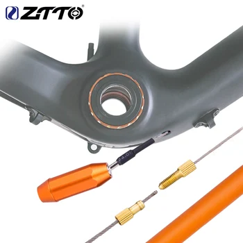 Инструмент для прокладки внутреннего кабеля велосипеда ZTTO, Рама велосипеда, Рычаг переключения передач Гидравлического тормозного шланга, Рама для прокладки проводов, Внутренний корпус, Демпфер