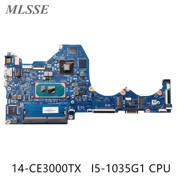 Используется для материнской платы ноутбука HP Pavilion 14-CE3000TX L67078-001 L67078-601 DAG7ALMB8C0 I5-1035G1 CPU MX250 2G GPU 100% Протестировано