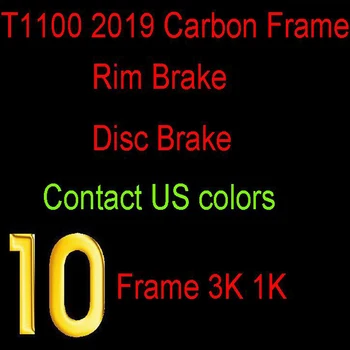 Карбоновая рама для шоссейного велосипеда, черная лава T1100 3K, набор рам для гоночного велосипеда, более 70 цветов, 2019
