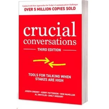 Ключевые разговоры Инструменты для общения, когда ставки Высоки Третье издание книги Communication Challenges В мягкой обложке Libros Livros