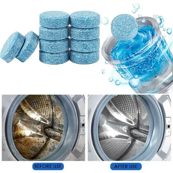 Концентрированное таблетированное моющее средство для чистки лобового стекла автомобиля Шипучие таблетки Ультра-прозрачный стеклоочиститель для домашнего туалета