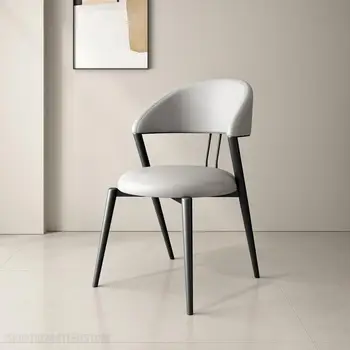 Легкий роскошный Художественный туалетный стул высокого класса со спинкой Cyber Celebrity, стул для макияжа в спальне, обеденный стул, современный простой чайный стул