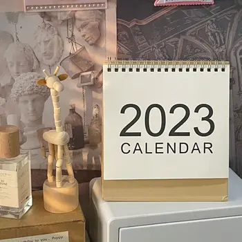 Лунный календарь на 2023 год Ins Wind Настольный календарь Лунный календарь План творческой хроники Краткий Календарь Небольшие Свежие украшения столешницы