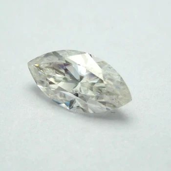 Маленький размер 4*8 мм 0,8 карата, высококачественные бриллианты из муассанита идеальной огранки 