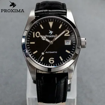 Механические наручные часы Proxima Diver из нержавеющей стали 316L Ретро Классические мужские автоматические часы 20 бар Водонепроницаемые Роскошные люминесцентные