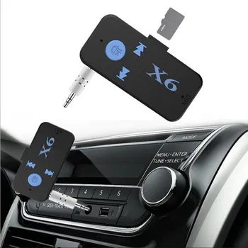 Мини-беспроводной адаптер, встроенный в автомобиль передатчик, Bluetooth-совместимое беспроводное радио, автомобильный комплект, Bluetooth-совместимый приемник, автоматический динамик
