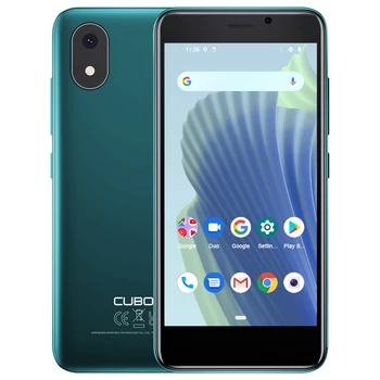 Мини-смартфон Cubot J20 с 4-дюймовым экраном, 2 ГБ + 16 ГБ, 5-Мегапиксельная Камера Android 12 MT6739WA, Четырехъядерный аккумулятор Емкостью 2350 мАч, Двойная SIM-карта
