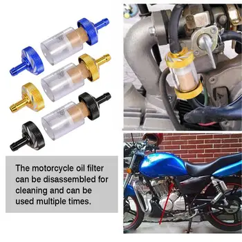 Модифицированный металлический масляный фильтр для мотоцикла, простой в использовании масляный фильтр для мотоцикла, замена масляного фильтра для мотоцикла, пит-байка, квадроцикла