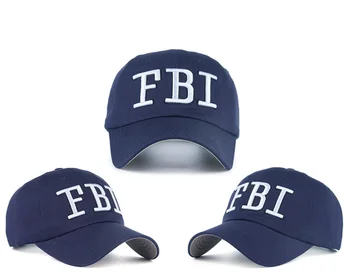 Модная бейсболка FBI, уличная шляпа, бейсболка с 4 панелями, брендовая бейсболка Bone FBI для мужчин, высококачественная тактическая кепка, шляпа с козырьком для гольфа