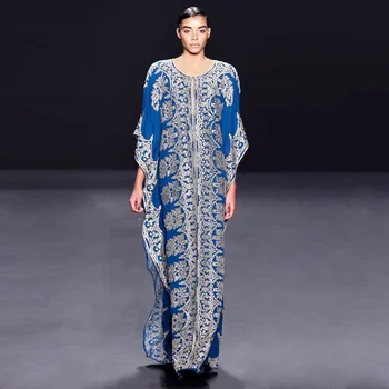 Модное мусульманское платье Джалабия Дубай Абая для женщин Рамадан Ид 2021 Марокканский Турецкий Арабский халат Исламская одежда Djellaba Femme