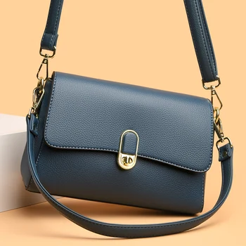 Новая женская сумочка, качественная сумка из искусственной кожи, дизайнерские сумки-мессенджеры, женский клатч, модная женская сумка через плечо Sac2023