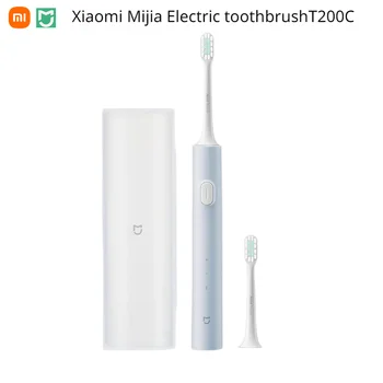 Новая Звуковая Электрическая Зубная Щетка Xiaomi Mijia T200C IPX7 Водонепроницаемая Mi Adult Бытовая Type-C Перезаряжаемый Ультразвуковой Очиститель Зубов