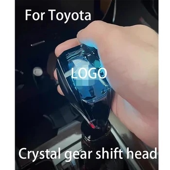 Новая светодиодная головка автоматической коробки передач crystal подходит для Toyota Elfa 2011-2018 с подсветкой