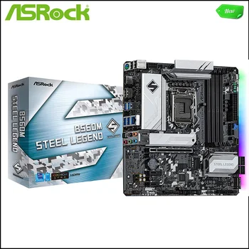 НОВИНКА Для материнских плат ASROCK B560M Steel Legend LGA 1200 DDR4 128 ГБ Для настольной материнской платы Intel B560 M.2 NVME SATA III USB3.0