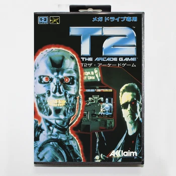 Новое Поступление Игровой карты T2 tAG 16bit MD для Sega Mega Drive/ Genesis с Розничной коробкой