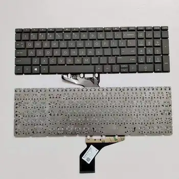 Новый английский для ноутбука HP 15-DA 15-DB 15-DX 15-DR 15-CR 15-CS Клавиатура ноутбука NoBacklight Grey