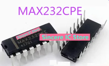 Новый оригинальный микросхема интерфейса MAX232CPE MAX232 DIP16 с прямым последовательным портом MAX232CPE