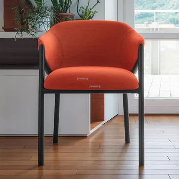 Обеденный стул из скандинавской ткани, спинка Односпального дивана, Минималистский Дизайн обеденных стульев, Современный Балкон, мебель для дома Cadeira WZ