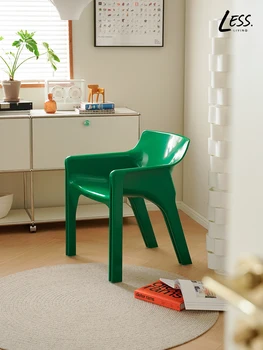 Обеденный стул Скандинавского дизайнера, Средне-Древнее Современное минималистичное Креативное кресло, Домашний стул со спинкой, Мебель для столовой