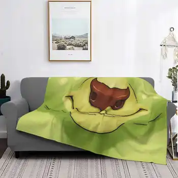 Одеяло для кондиционирования воздуха с авокадо Emotive - Happy Deer Мягкое пледное одеяло Happy Deer Avocado