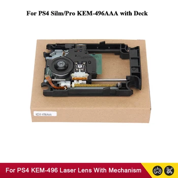 Оригинальная Замена DVD-привода KES-496A с Лазерным Объективом KEM-496AAA с Дековым Механизмом Для Считывателей Playstaion 4 PS4 Slim Pro
