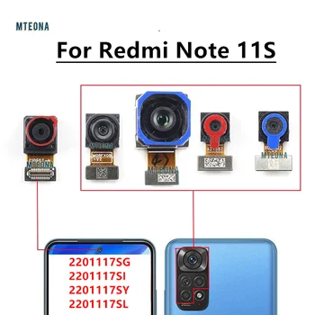 Оригинальная фронтальная камера для Xiaomi Redmi Note 11S, модуль фронтальной камеры для селфи с задней стороны, гибкий кабель, Запасные части.