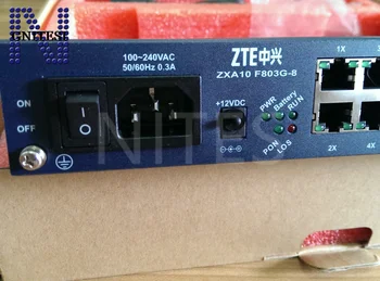 Оригинальный новый ZTE ZXA10 F803G-8 с 8 портами ethernet GPON ONU, оптический сетевой терминал F803