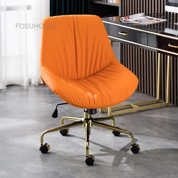 Офисные кресла для отдыха с роскошной спинкой, Удобное компьютерное кресло, офисная мебель, простое вращающееся игровое кресло для обучения макияжу