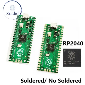 Официальная плата Raspberry Pi Pico RP2040, Двухъядерные ARM-микрокомпьютеры емкостью 264КБ, Высокопроизводительный процессор Cortex-M0 + RP2040 LQFN-56