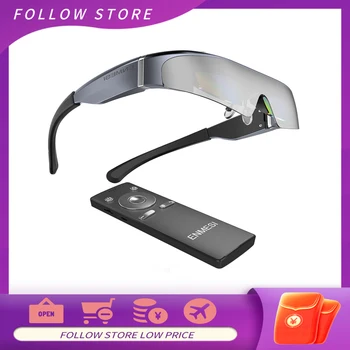 Очки AR для удаленного воспроизведения 4K для ПК ENMESI V20 PlayStation Xbox и смартфонов Лучший помощник для Switch Steam Deck Smart 3D