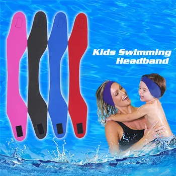 Повязка для волос на ухо для плавания для женщин, мужчин, взрослых, детей, неопреновая повязка на ухо, повязка для плавания, Водозащитная повязка на голову