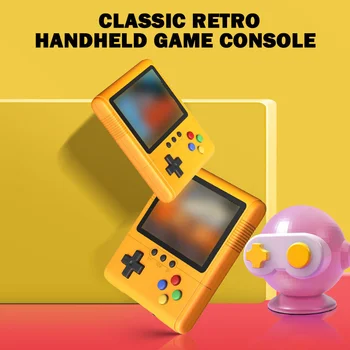 Портативная игровая консоль в стиле ретро Mini 500 В одном Портативная игровая приставка с большим 3,5-дюймовым цветным экраном высокой четкости