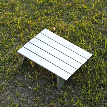 Портативный складной стол для пикника из легкого алюминиевого сплава Походный стол для кемпинга с сумкой для переноски Пляжный стол Уличная мебель