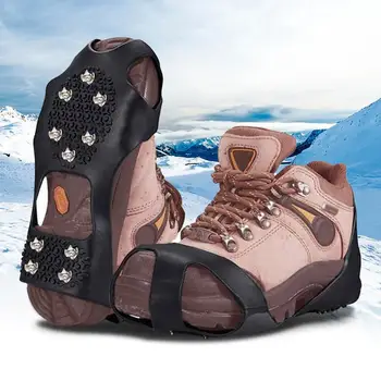 Прочные шипы для обуви, Антиокислительная защита от падения, скобы для обуви, захваты для льда, скобы для скалолазания.