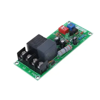 Регулируемый модуль реле управления таймером AC100V-220V Плата переключателя задержки выключения вытяжного вентилятора