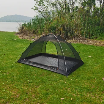 Сверхлегкая москитная сетка для палатки на 2 персоны, Портативная Походная москитная сетка, Водонепроницаемая Спортивная палатка для кемпинга на открытом воздухе