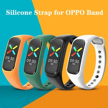 Силиконовый ремешок для OPPO Band Аксессуары для смарт-браслетов, сменный браслет для OPPO Band ремешок для ремня