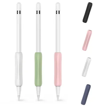 Силиконовый чехол для стилуса для Apple Pencil 1 2 Чехол для ручки с сенсорным экраном, противоударный, защищающий от царапин, нескользящий защитный чехол для карандаша