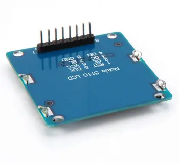 Синяя плата MCU 5110 совместимость с ЖК-модулем 3310 LCD