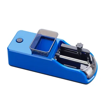 Синяя Электрическая сигаретница 6,5/8 мм с мини-европейским зарядным устройством, Полностью Автоматическая машина для упаковки табака, Аксессуары для инструментов Diy