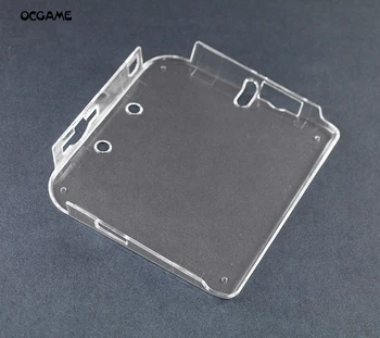 Сменный чехол OCGAME Crystal Case для консоли 2DS из поликарбонатного пластика с жестким прозрачным корпусом, защитный чехол