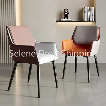 Современный интерьер, Компьютерный комод, Обеденные стулья, Обеденные стулья для кухни в скандинавском стиле, Индивидуальное кресло, мебель для балкона Comedor