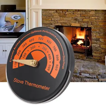 Термометр для духовки, датчик температуры из алюминиевого сплава с быстрым считыванием, Экологический термометр, термометр для дымохода печи