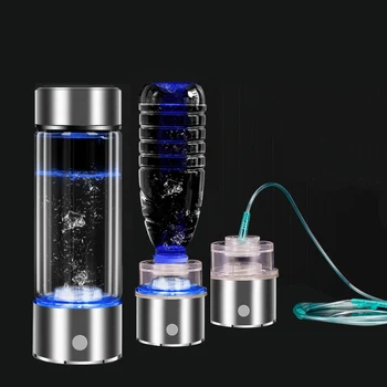 Титановая портативная чашка для воды, обогащенная водородом, Ионизатор воды, Производитель / Генератор Супер антиоксидантов, ОВП, Бутылка для щелочной воды с водородом