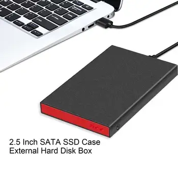 Удобный 2,5-дюймовый жесткий диск SATA SSD с внешним твердотельным накопителем, высокопроизводительный корпус жесткого диска Plug Play для офиса