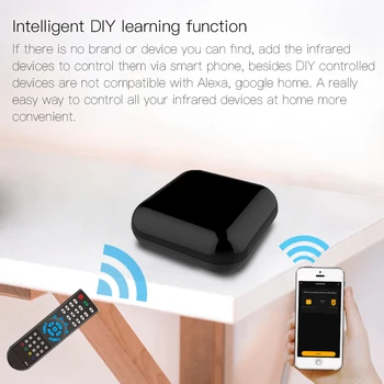 Умный дом ИК-пульт дистанционного управления Wifi Smart Universal Infrared Tuya Smart Life Control TV DVD AUD AC Работает с Alexa Google Home