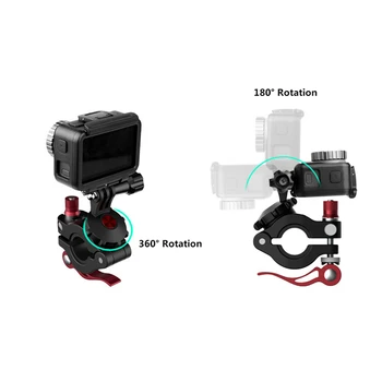 Универсальный зажим для камеры, Регулируемая подставка для шоссейного велосипеда для GoPro для Osmo Action для DJI Osmo Pocket Sport Cameras