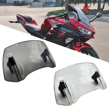 Универсальный удлинитель лобового стекла мотоцикла, Регулируемый спойлер, Зажимной дефлектор ветрового стекла, подходит для Honda ADV150 PCX125 150 160